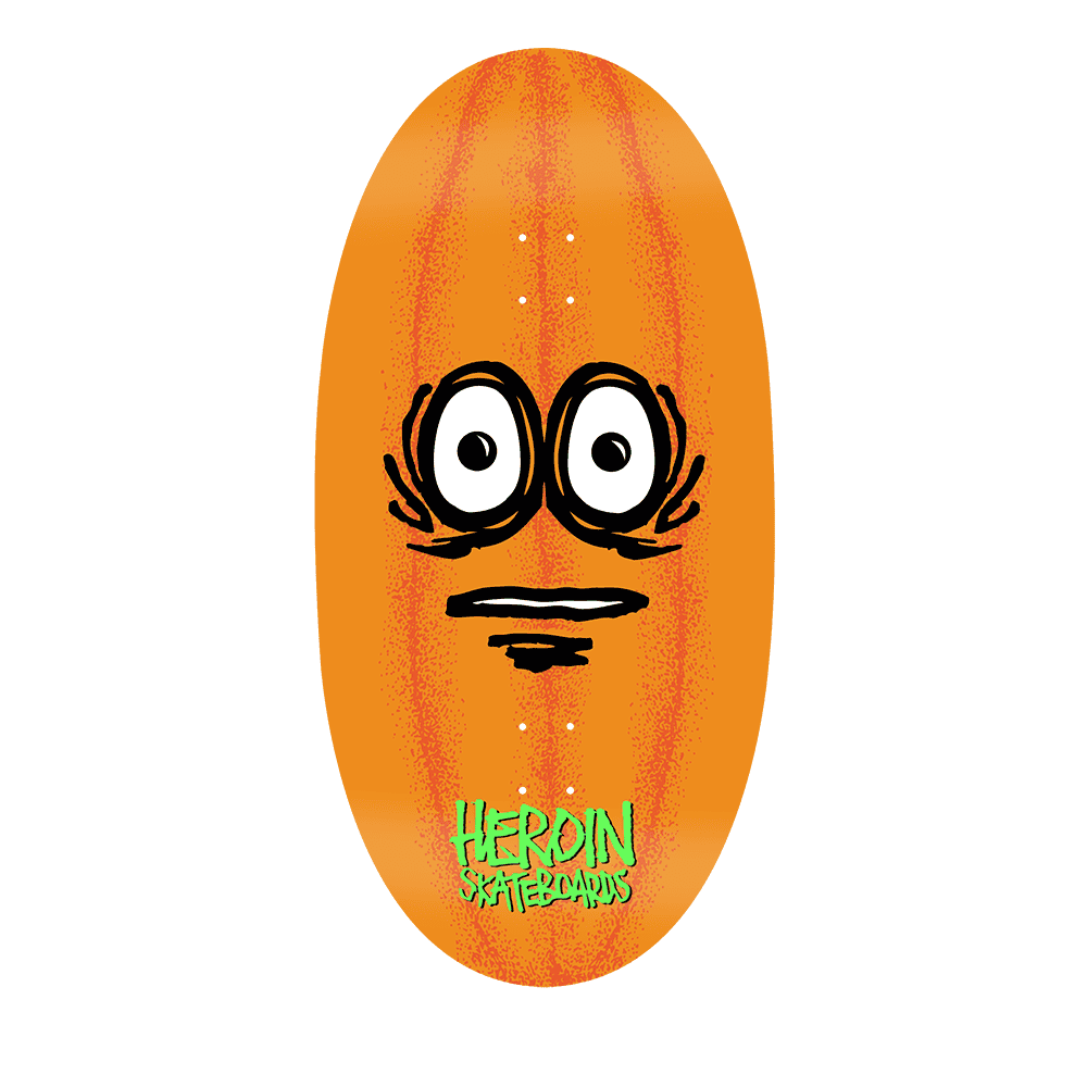 Heroin | 14" Eggzilla 3 Deck - Halloween Edition (warping a little... )