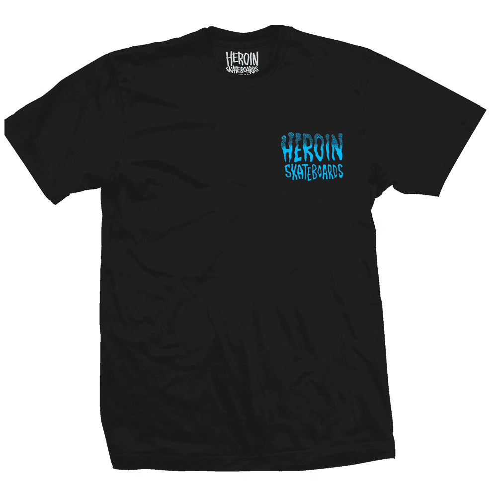 Heroin | Skeleton Shirt - Black