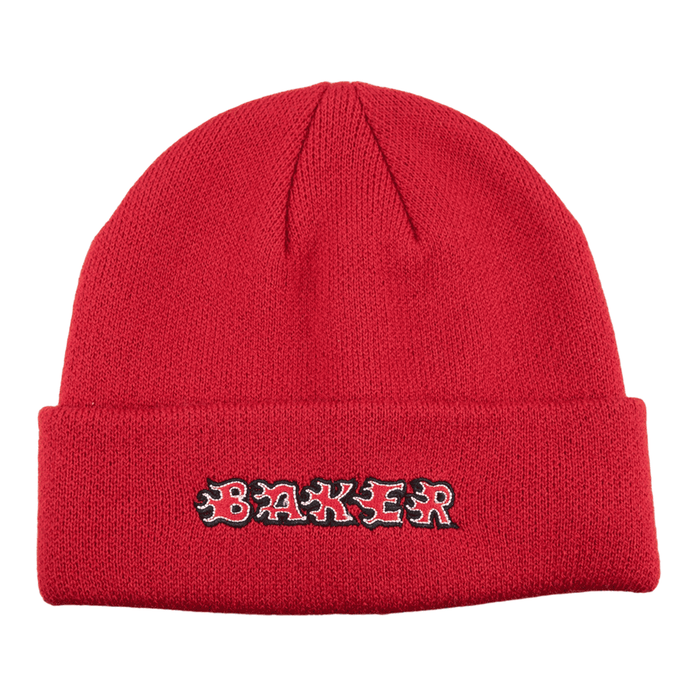 Baker | Flames Beanie - Red