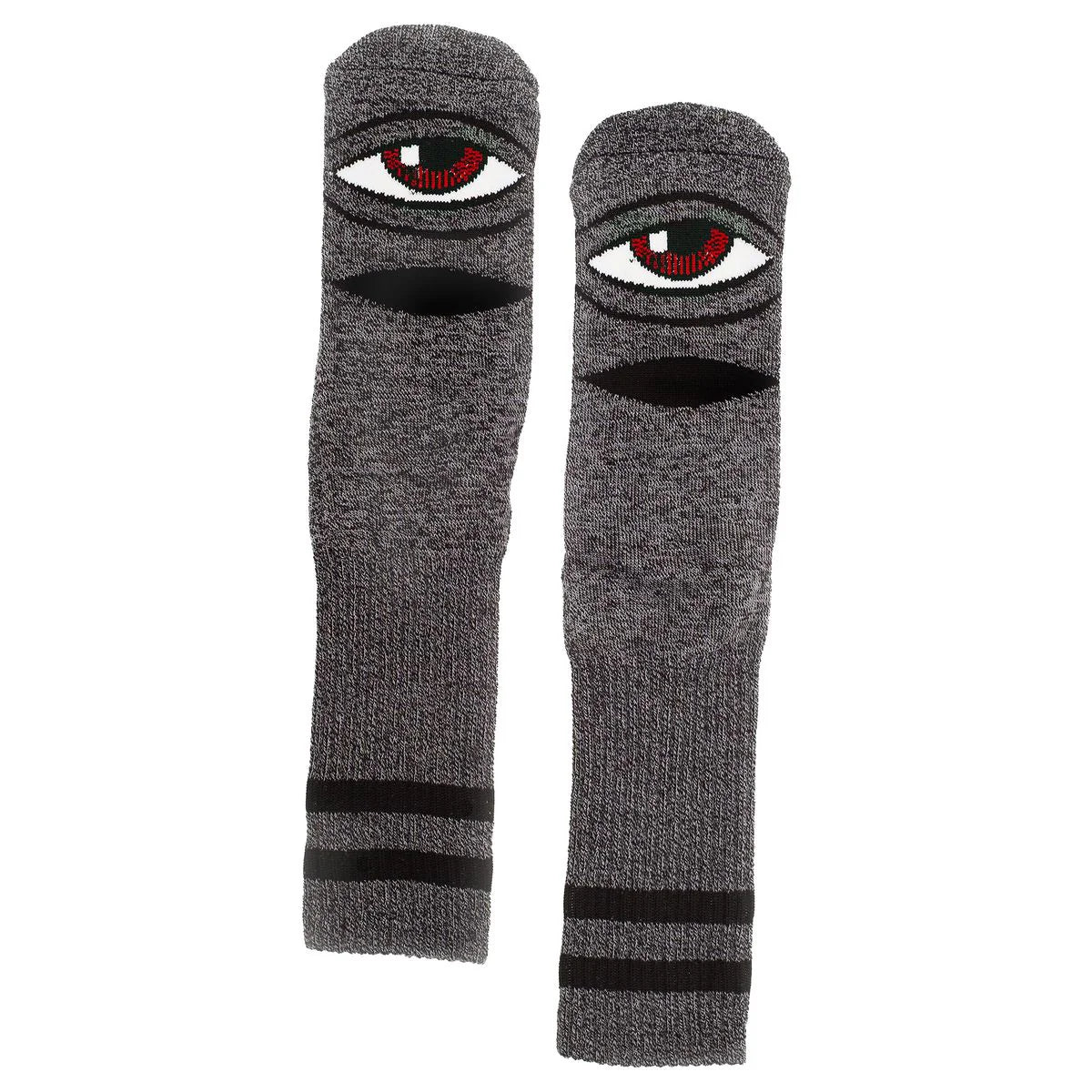 Toy Machine | Sect Eye Heather Crew Socks - Black