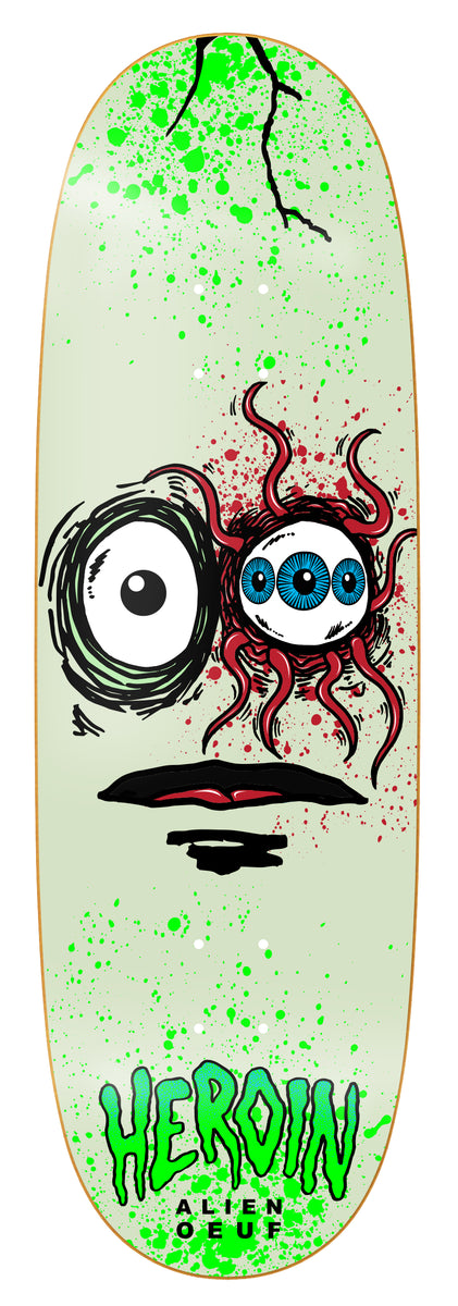 Heroin | 10.0" Space Egg 3 Skateboard Deck