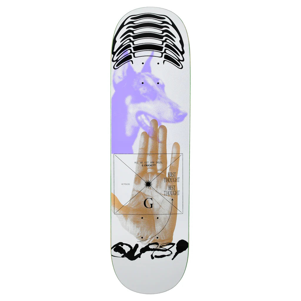 Quasi | 8.5" Gilbert Crockett Thoughts Deck