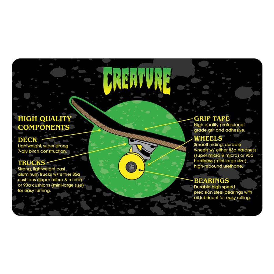 Creature | 7.80" Galaxy Logo Mid Complete