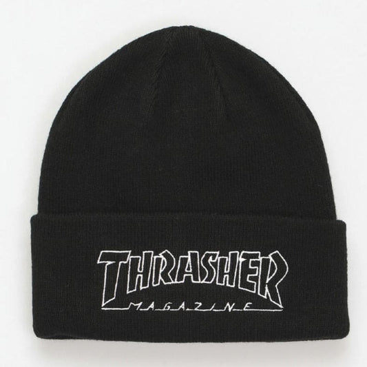 Thrasher | Outlined Logo Beanie Black