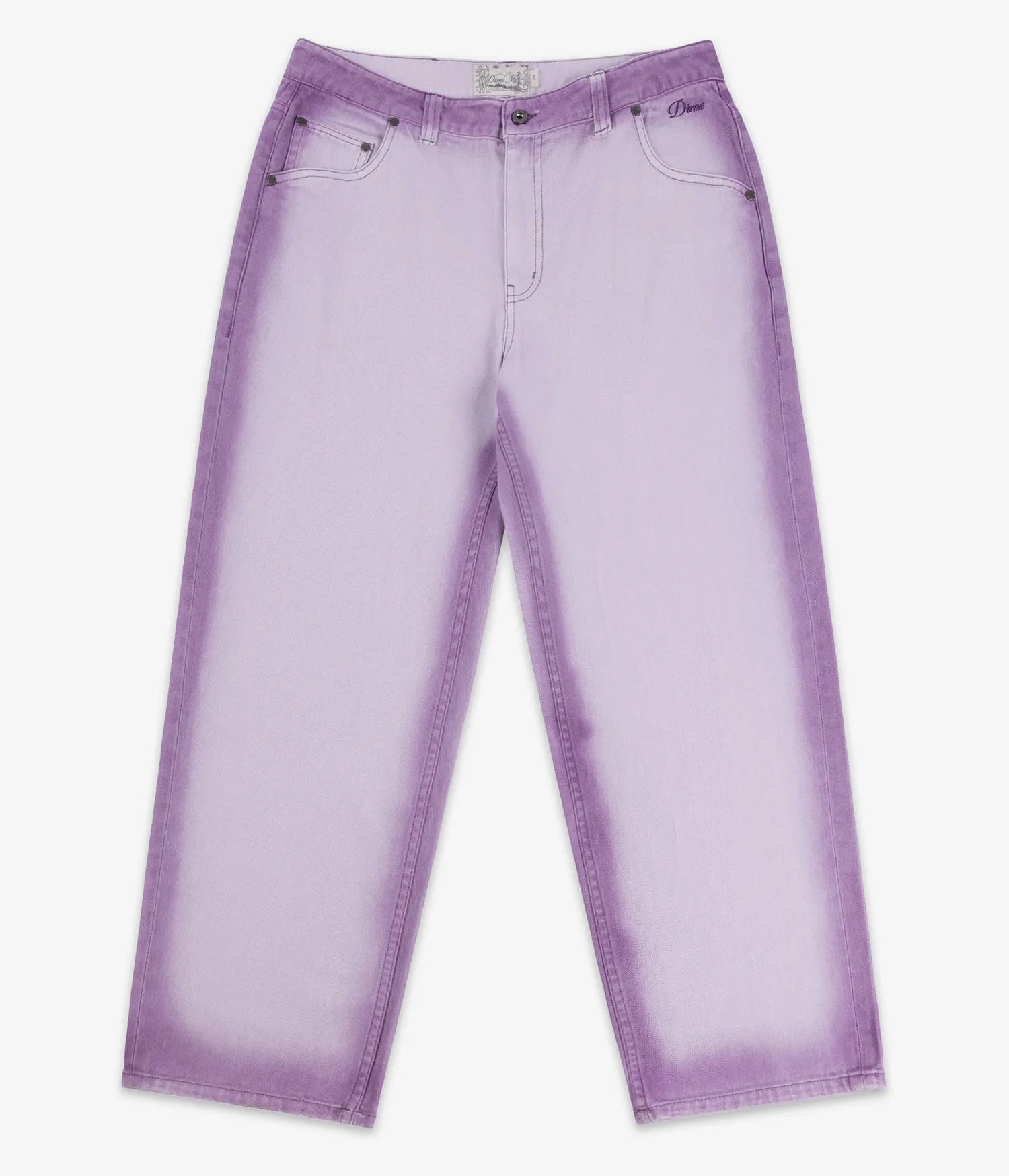 Dime パープル　デニムパンツ Dime | Classic Relaxed Denim Pants - Violet – THIS Skateshop