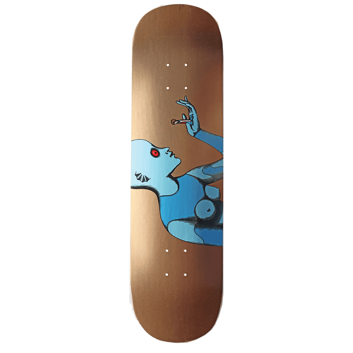 Strangelove | 8.5" Alien Amour Gold Deck - Screen Printed
