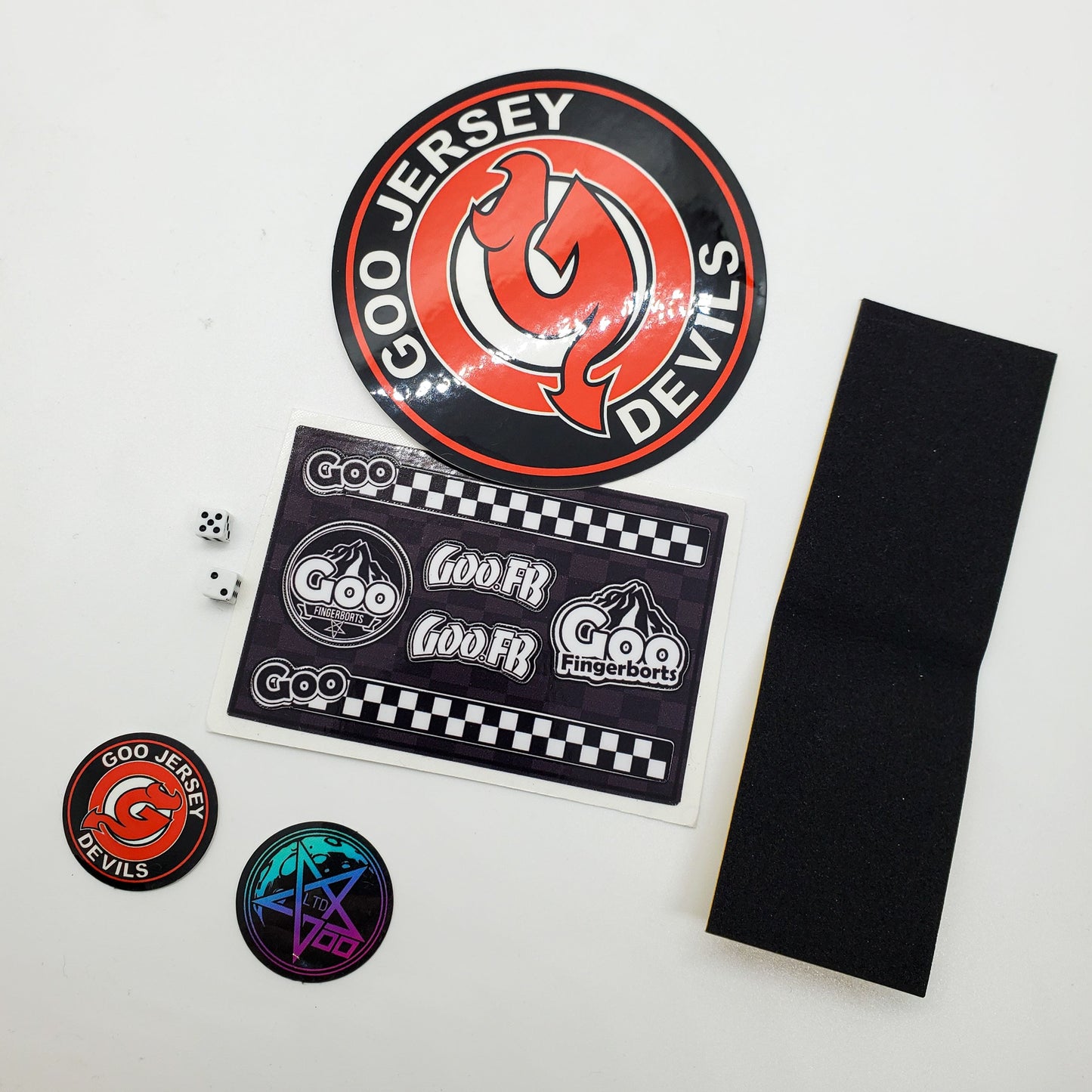 33.5mm Fingerboard Deck - Switchblade Comb Black