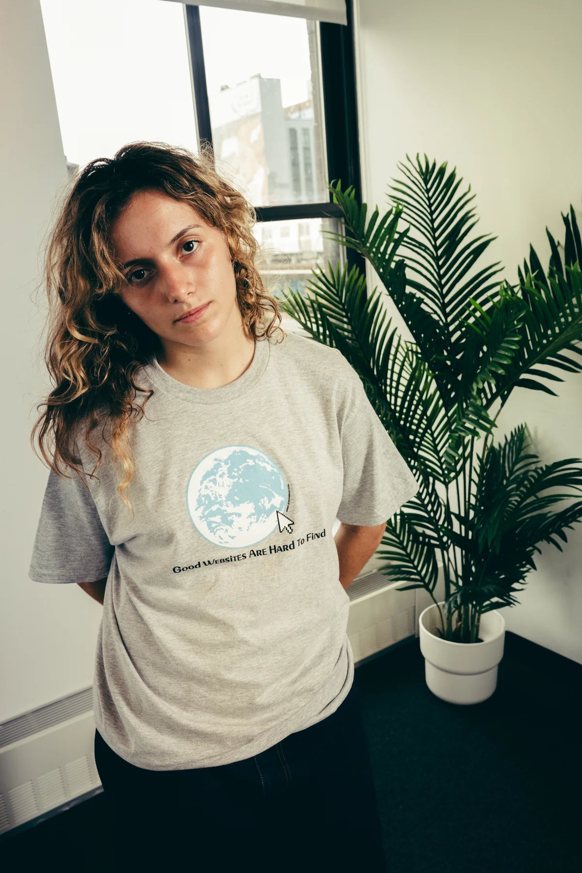 Jenkem | Website Tee - Grey