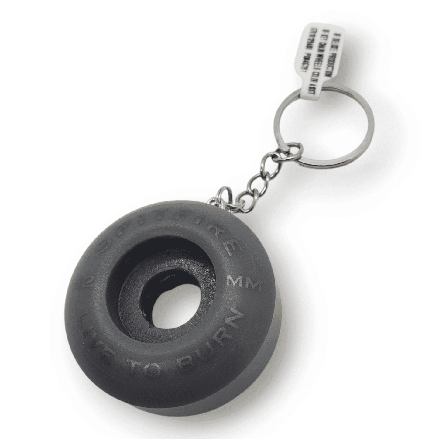 Spitfire | Wheel Keychain - Grey