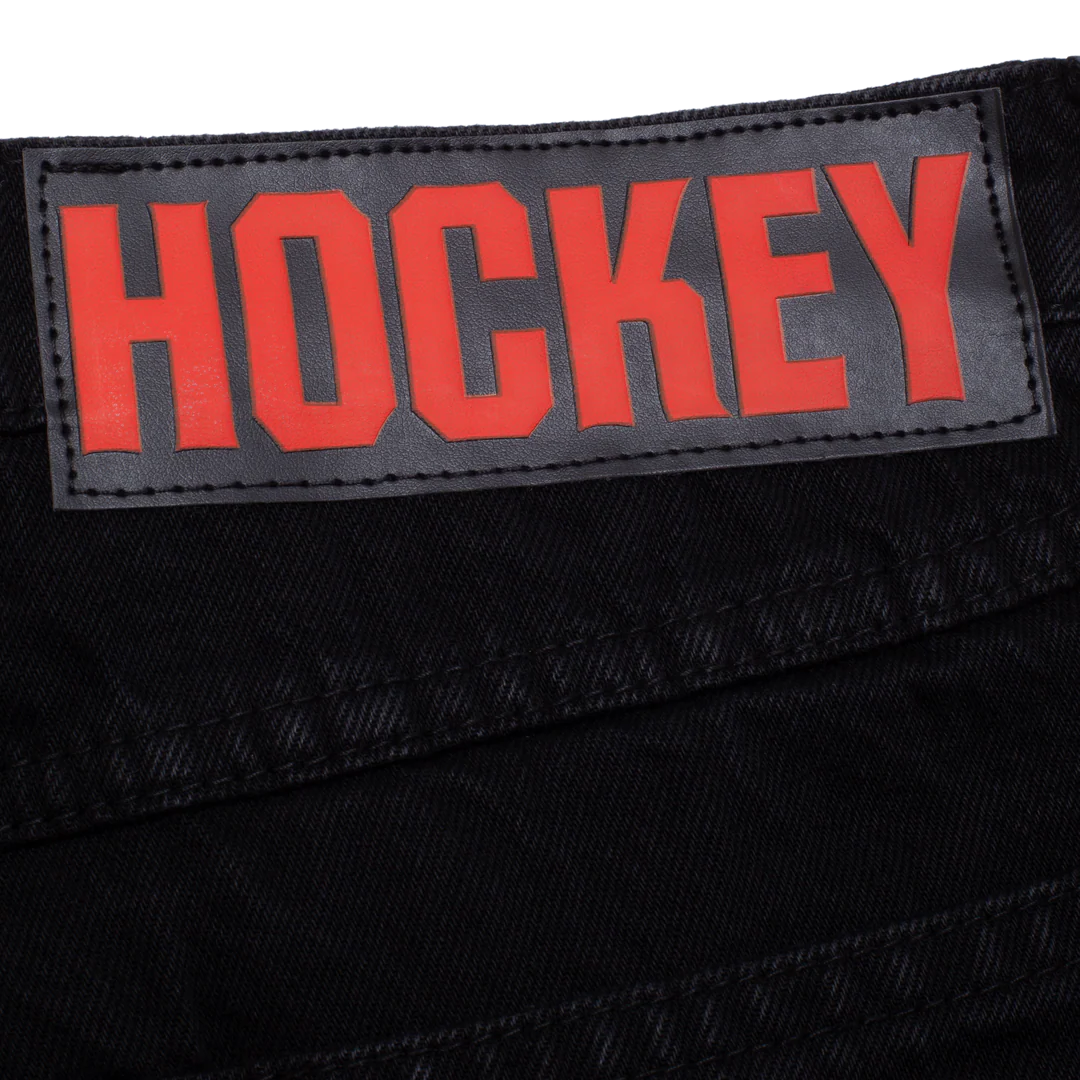 Hockey | Double Knee Jean - Black/Black/Black