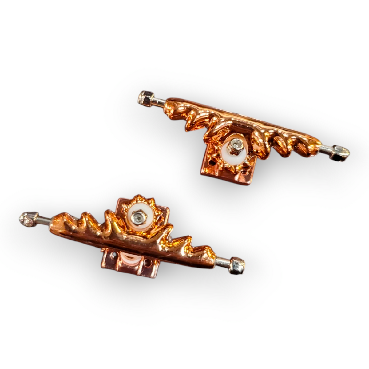 Leefai | 34mm Monster Fingerboard Trucks - Rose Gold