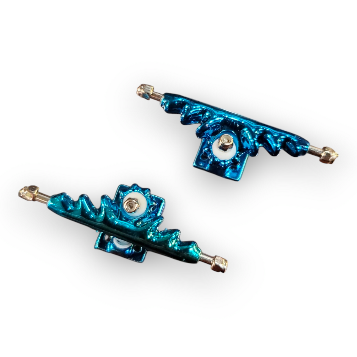 Leefai | 34mm Monster Fingerboard Trucks - Blue