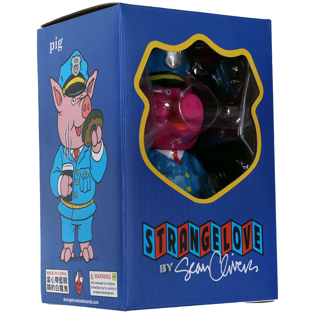 Strangelove | Limited Vinyl Pig Figure - Neon Officer