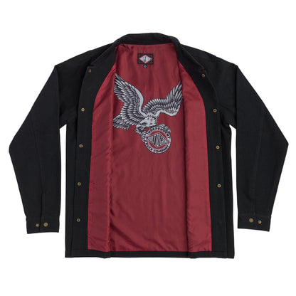 Independent | Springer Chore Coat Jacket - Black Duck Canvas