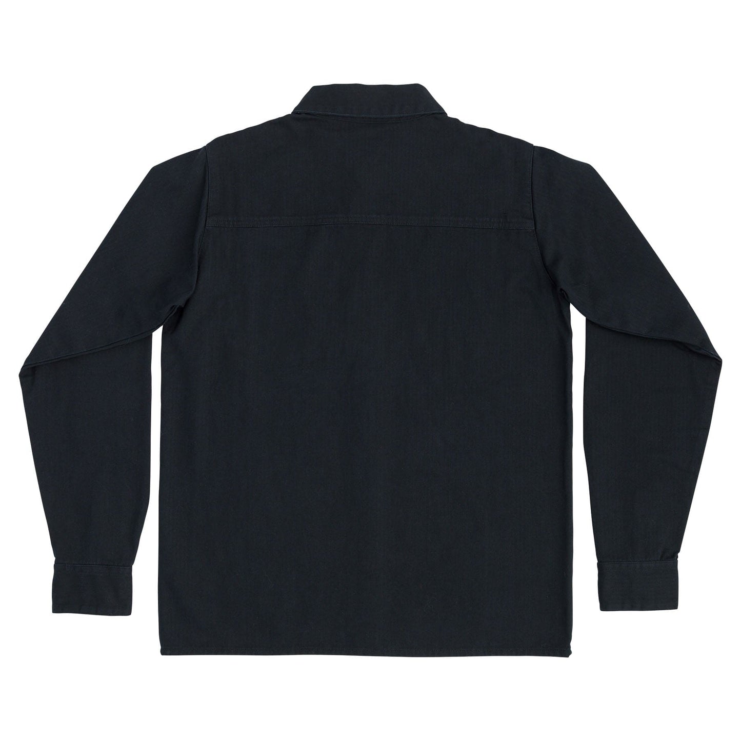 Santa Cruz | Bowman Herringbone Button Up - Black