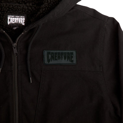 Creature | Generator Sherpa Lined Jacket - Black