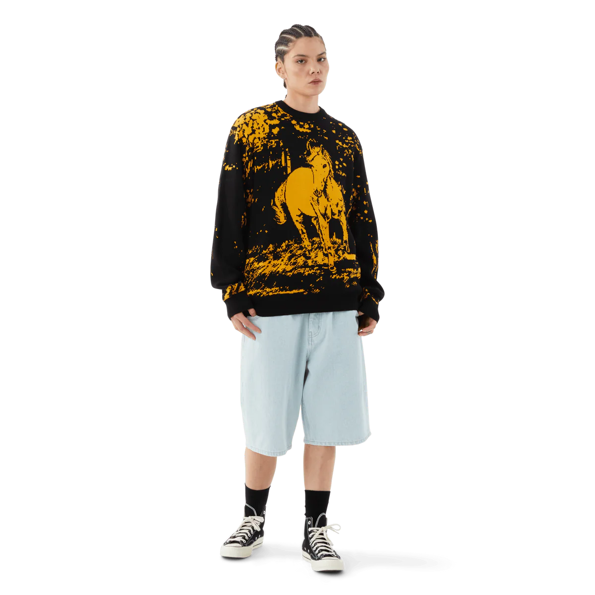 HUF | #5 Horse Crewneck Sweater