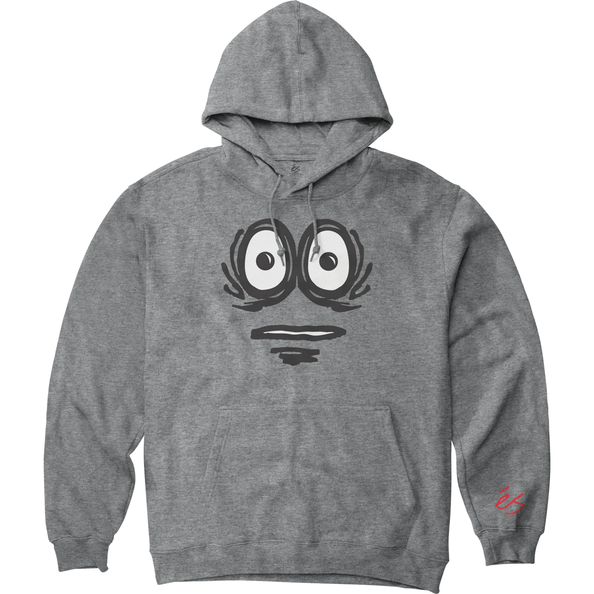 eS | Eggcel Eyes Pullover Sweatshirt - Heather Grey