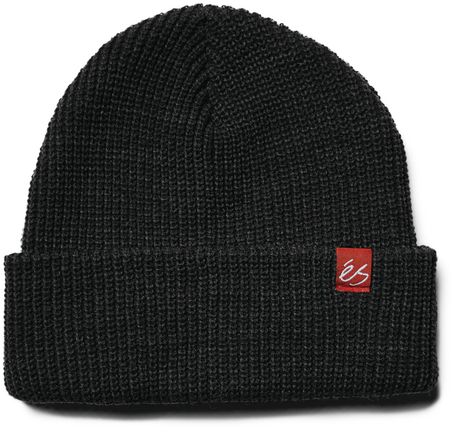 es | Block Beanie - Black