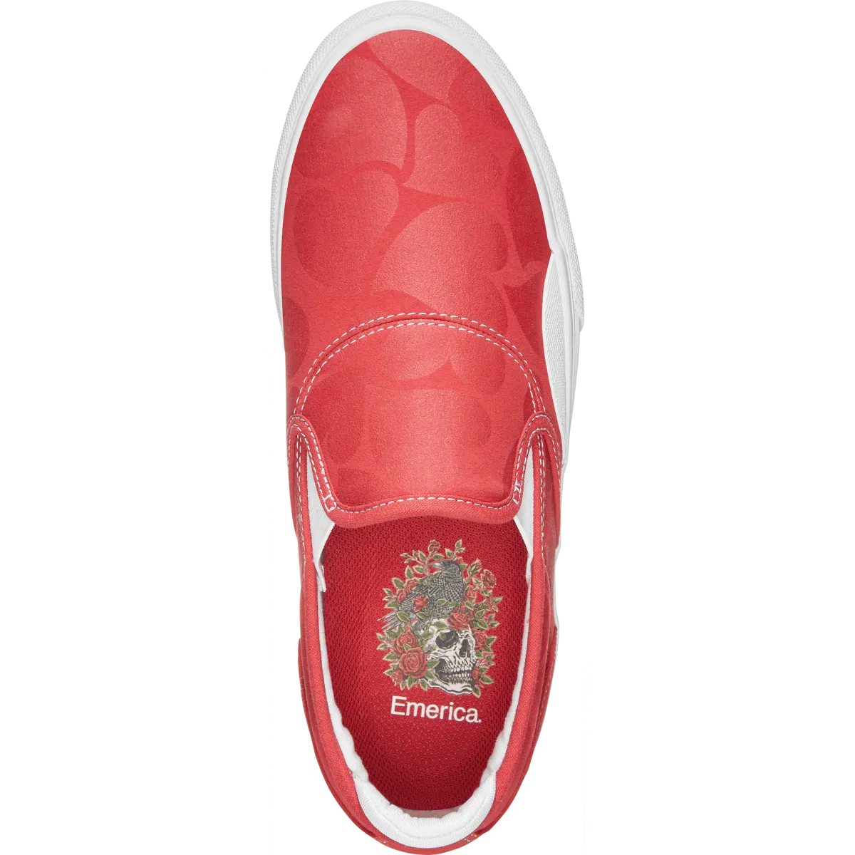 Emerica | Wino G6 Slip On - Red/White