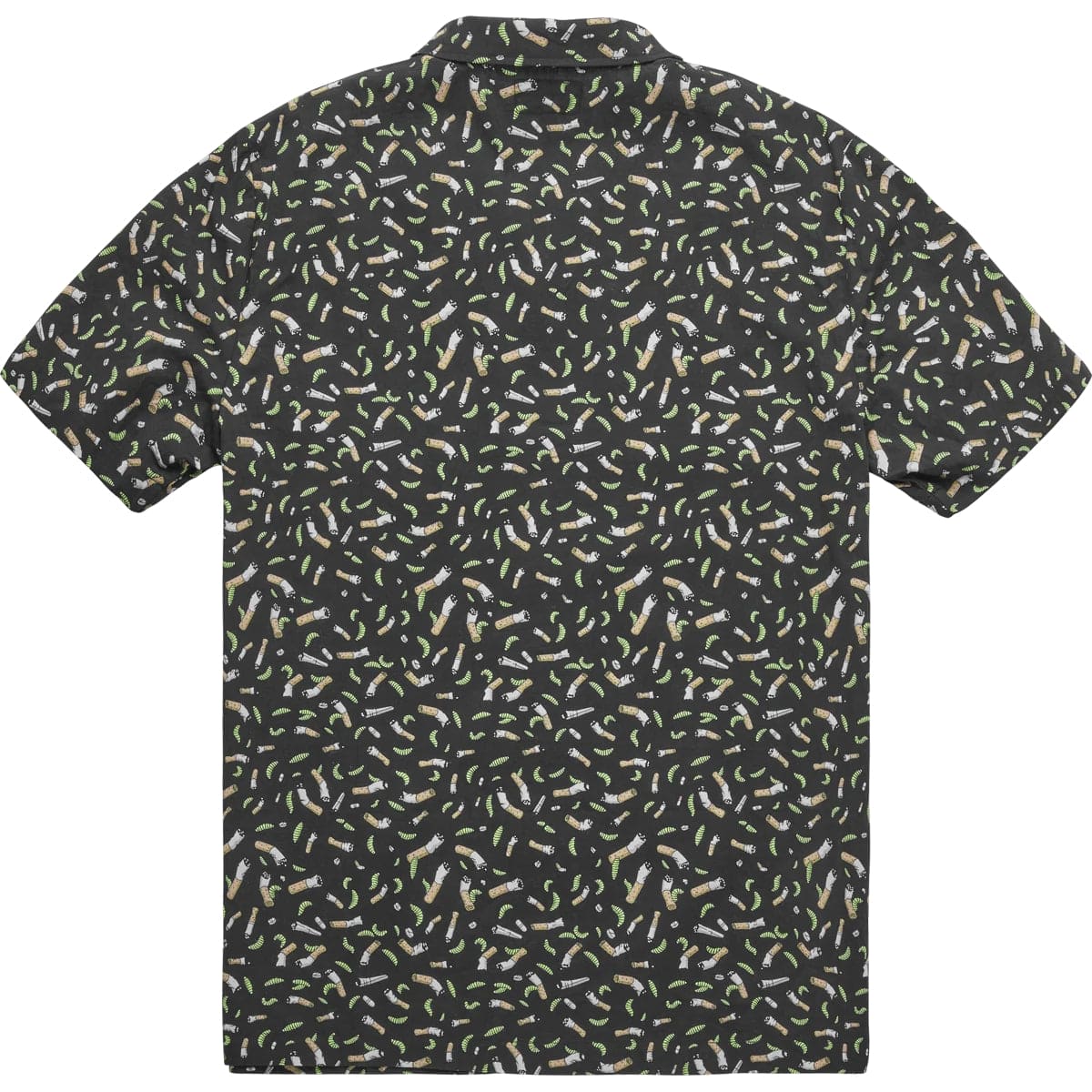 Emerica | Creature Hawaiian Shirt - Black/Ciggies