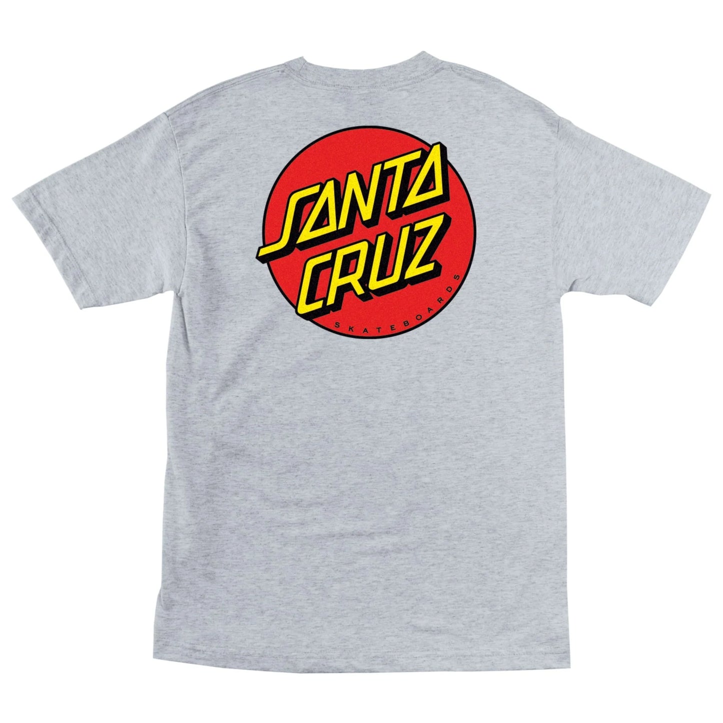 Santa Cruz | Classic Dot Shirt - Athletic Heather Grey