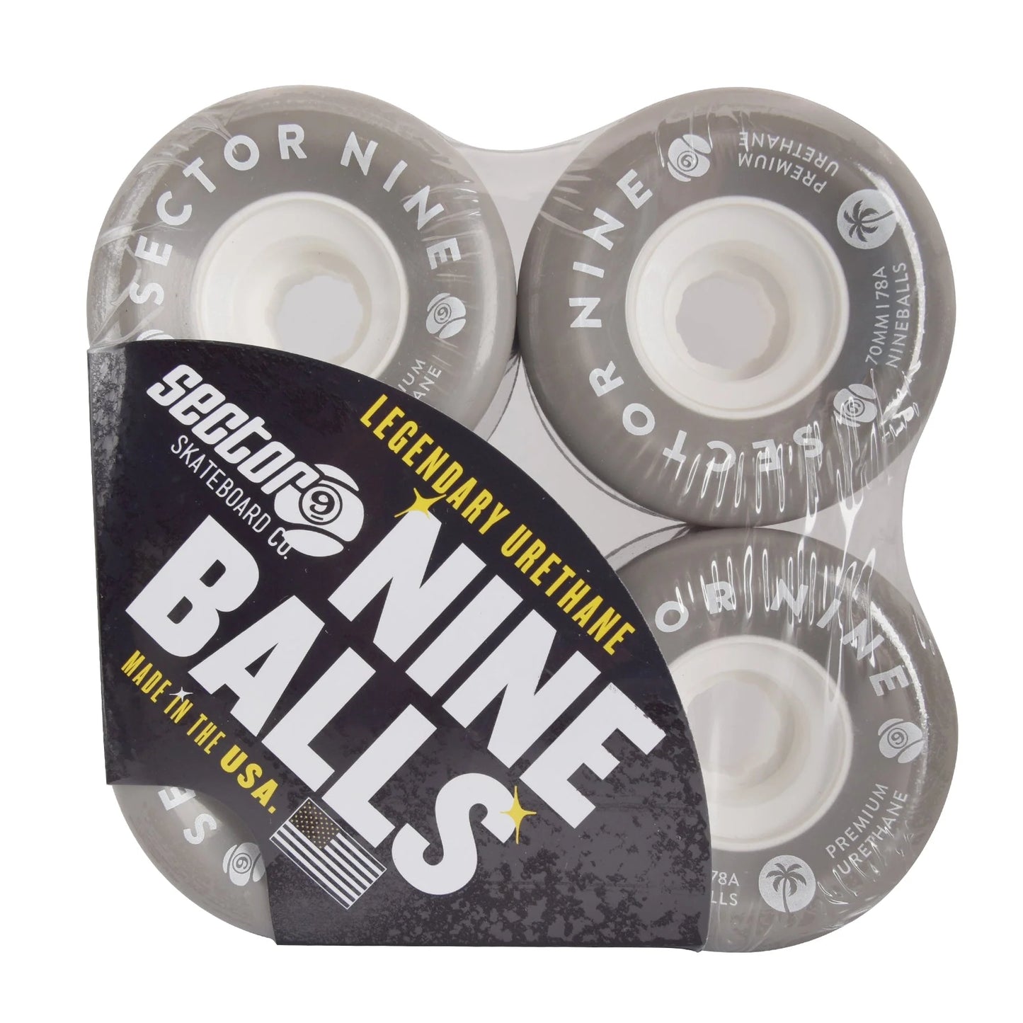 Sector 9 | 70mm/78a Nineball Gray Ghosts Wheels