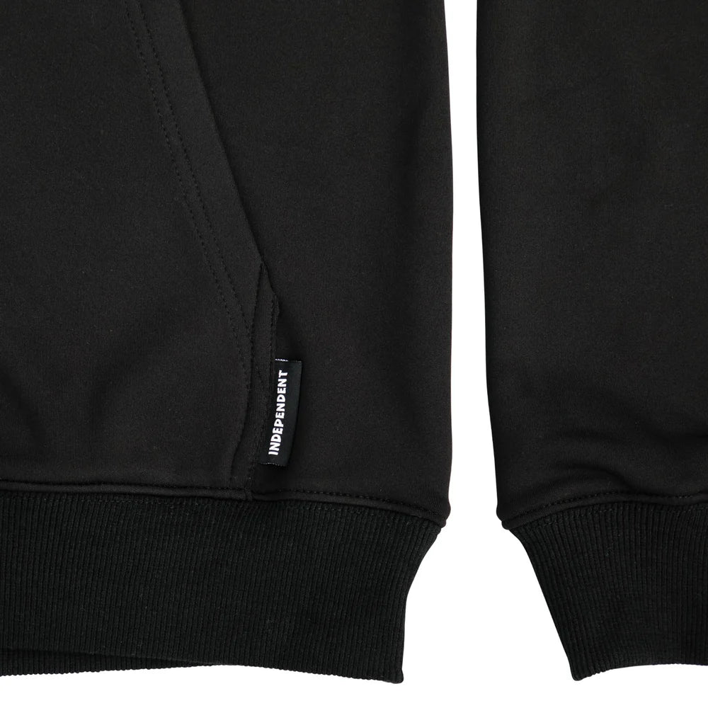 Independent | Clipper Zip Midweight Hoodie - Black