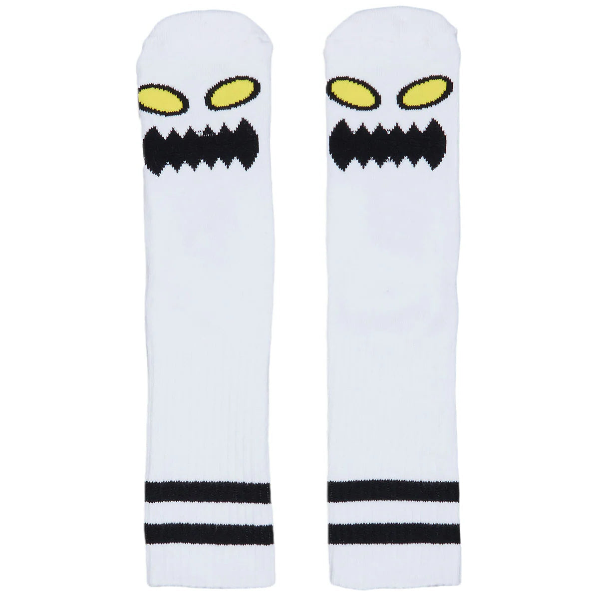 Toy Machine | Monster Face Crew Socks - White
