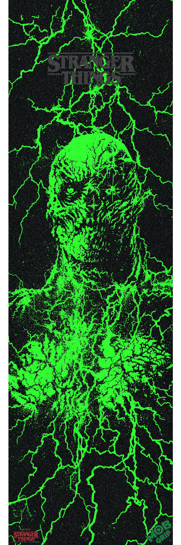 Mob | 10" x 33" Stranger Things Vecna Grip Tape (GLOW IN THE DARK)