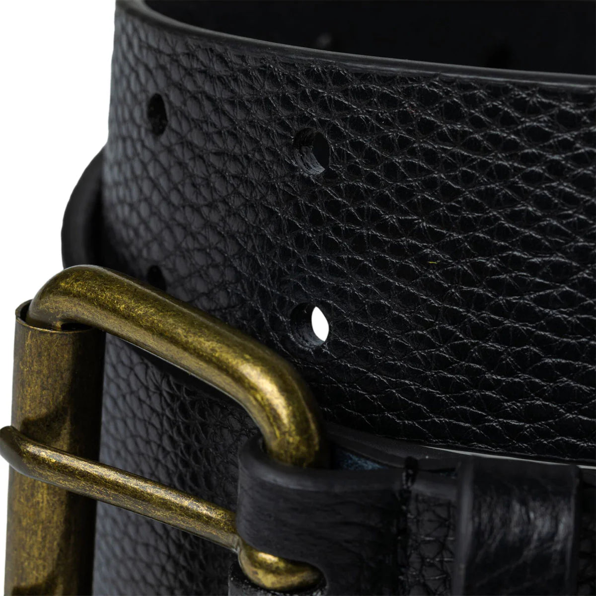 Spitfire | Bighead Premium Leather Belt - Black
