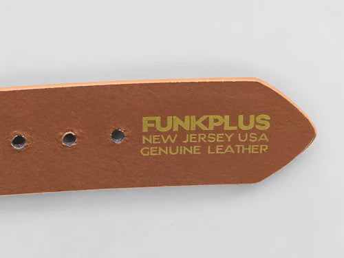 Funk Plus | Plain Brown Latigo Leather Belt