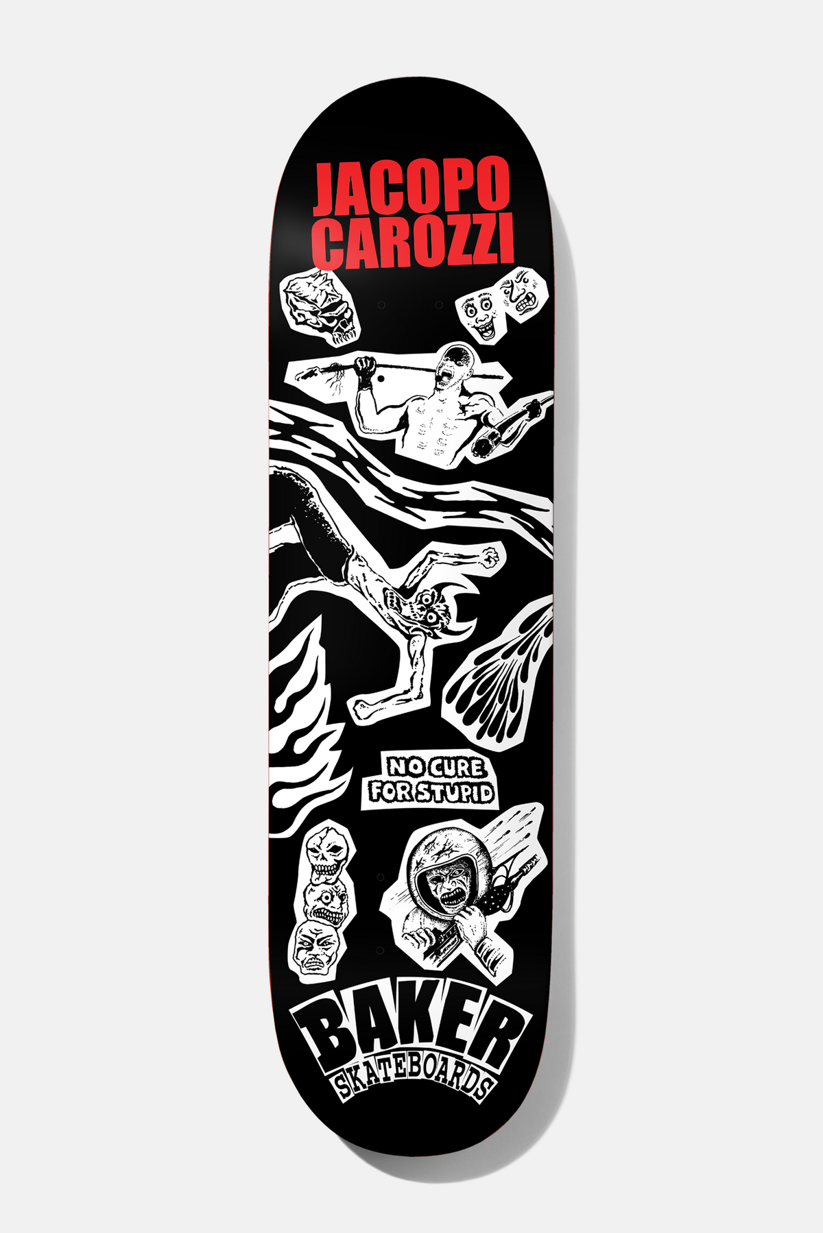 Baker | 8.25" Jacopo Divine Evil Skateboard Deck