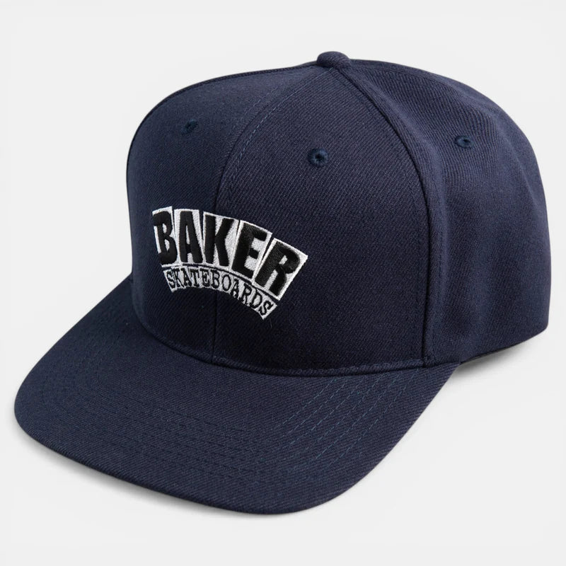 Baker | Arch Logo Snapback - Navy