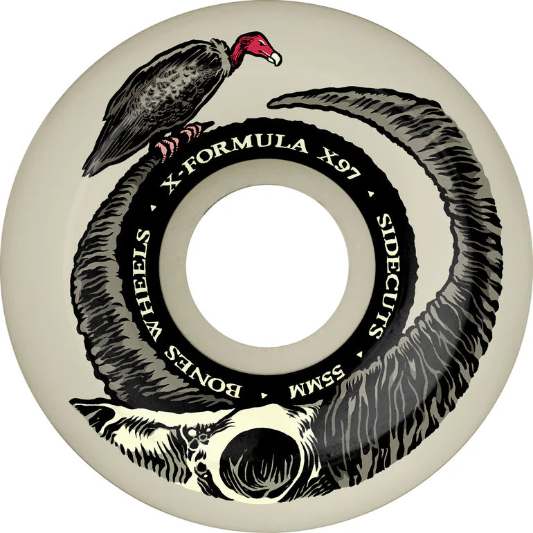 Bones | 55mm/97a Floor Horns X-Formula x97 - V5 Sidecut