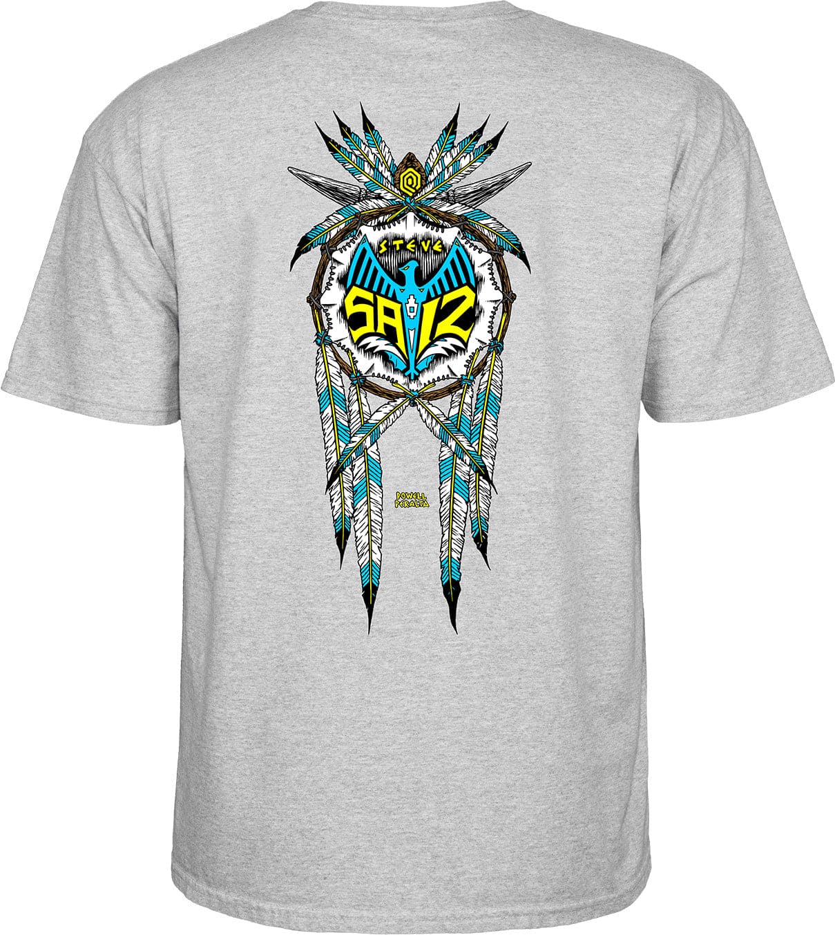 Powell Peralta | Saiz Totem Shirt - Heather Grey