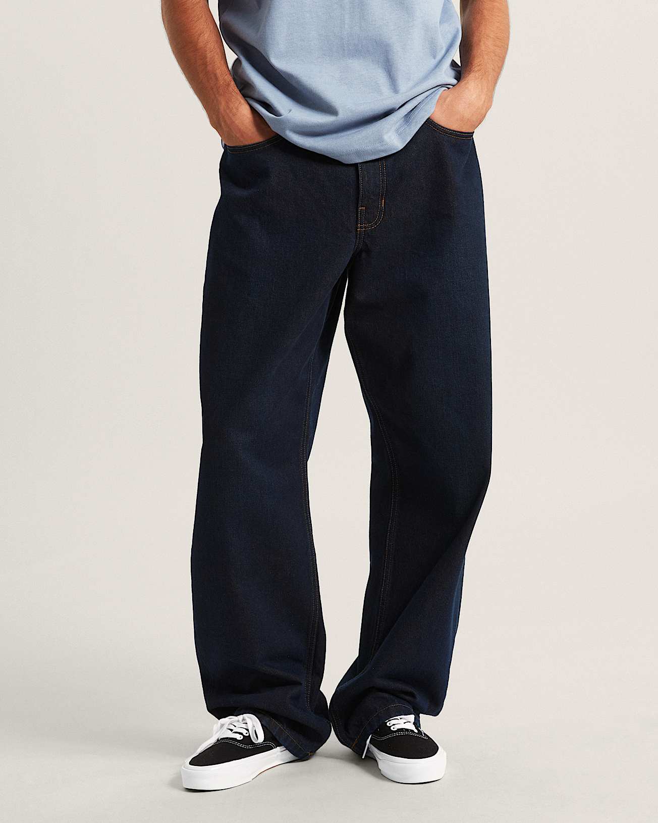 Vans | Check-5 Loose Denim Pants - Dark Rinse