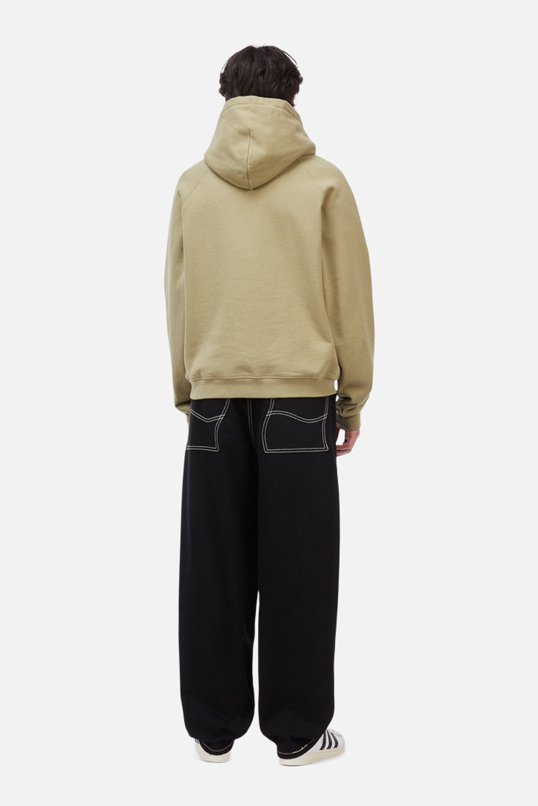Dime | Classic Small Logo Heavyweight Hoodie - Military Olive