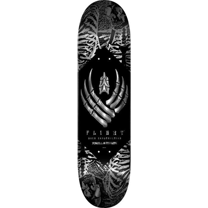 Powell Peralta | 8.25" Silver Foil Skeleton Flight Deck