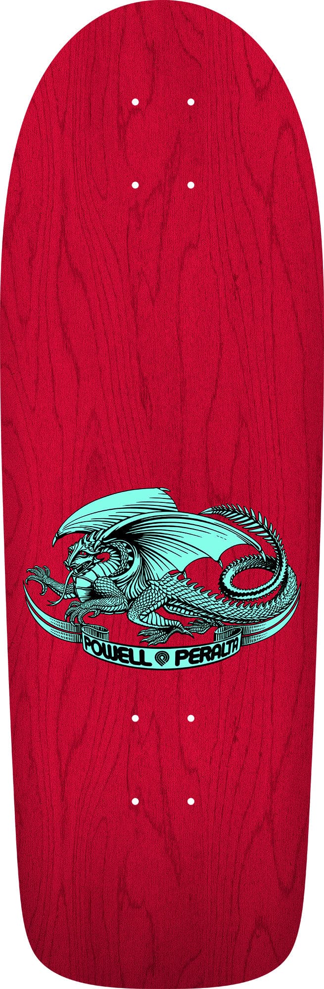 Powell Peralta | 10"x 30" OG Ray Rodriguez Skull & Sword Reissue Deck - Red Stain