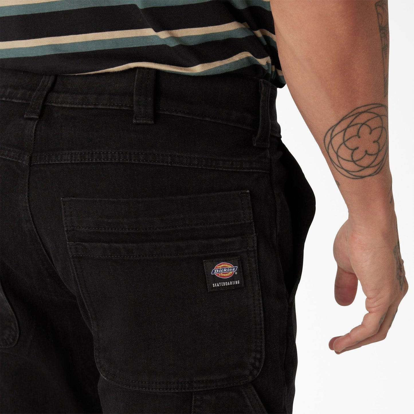 Dickies | Regular Fit Skateboarding Utility Pants - Black Denim
