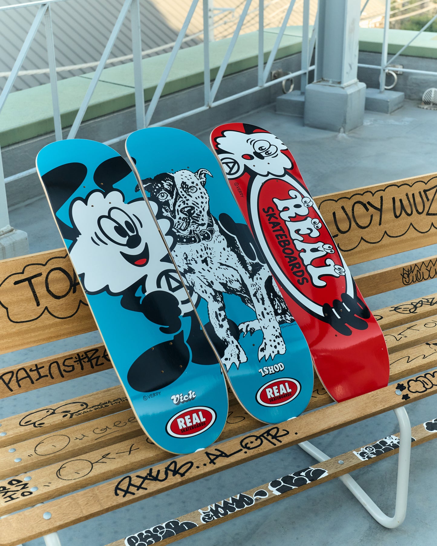 Real | 8.5" Verdy Vick Skateshop Day Skateboard Deck