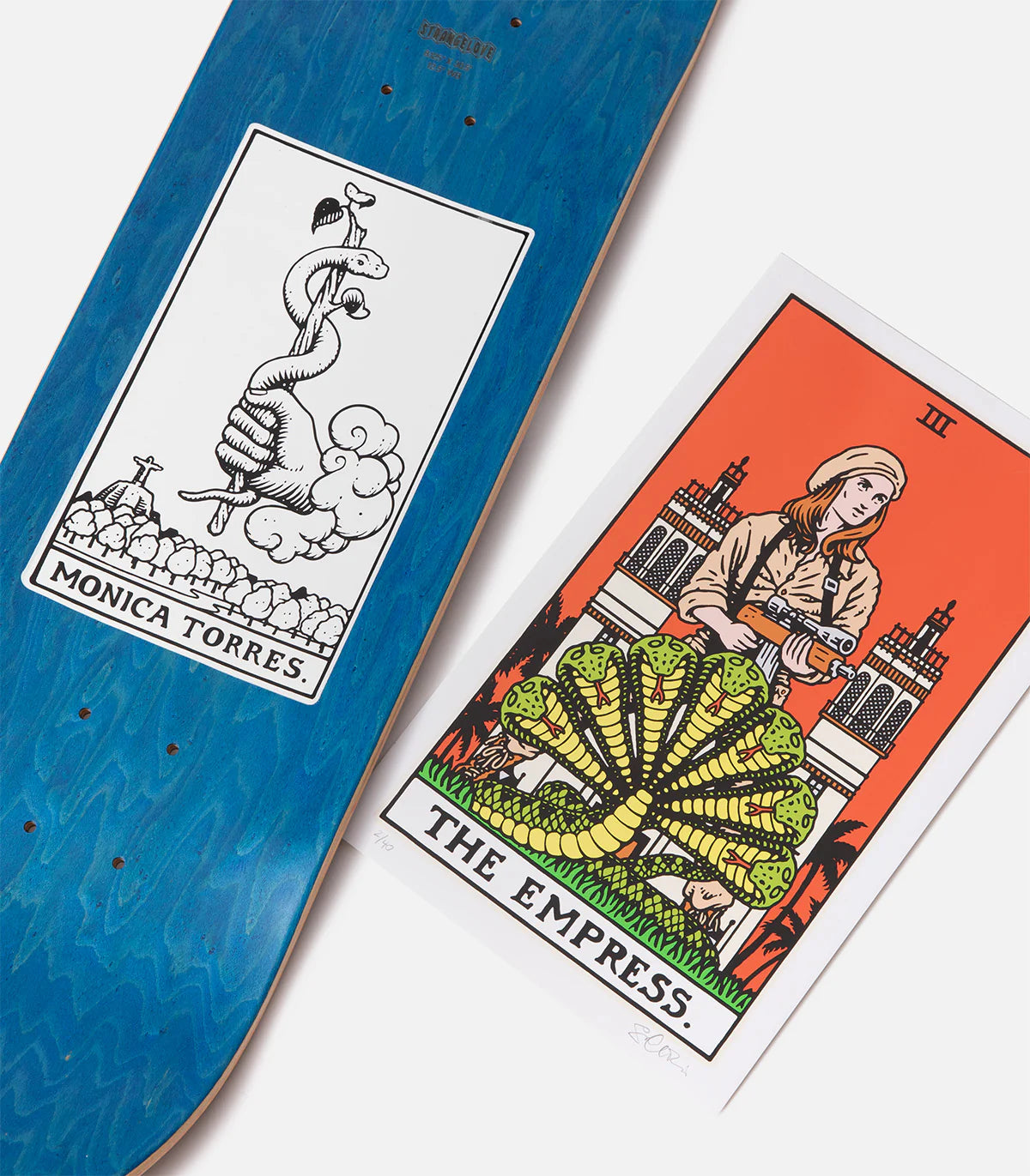 Strangelove | 8.125" Monica Torres Tarot Deck & Print