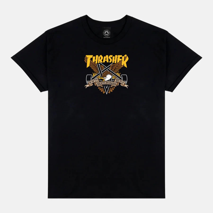 Thrasher | Anti-Hero Eaglegram Shirt - Black