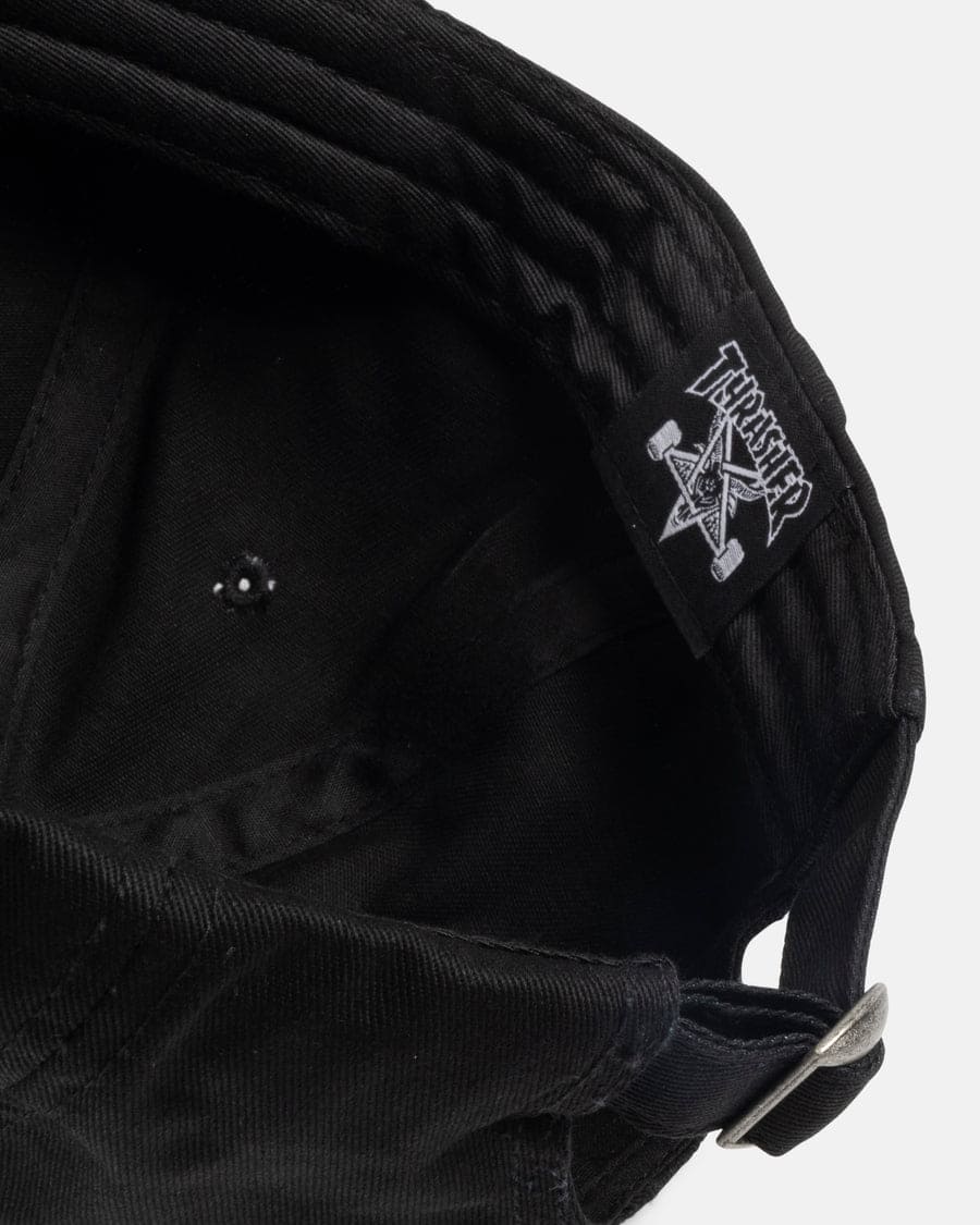 Thrasher | Gonz Old Timer Hat - Black/Orange