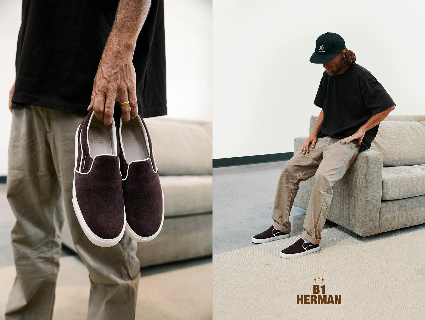 Hours Is Yours | B1 Herman Slip-On - Cocoa Cream