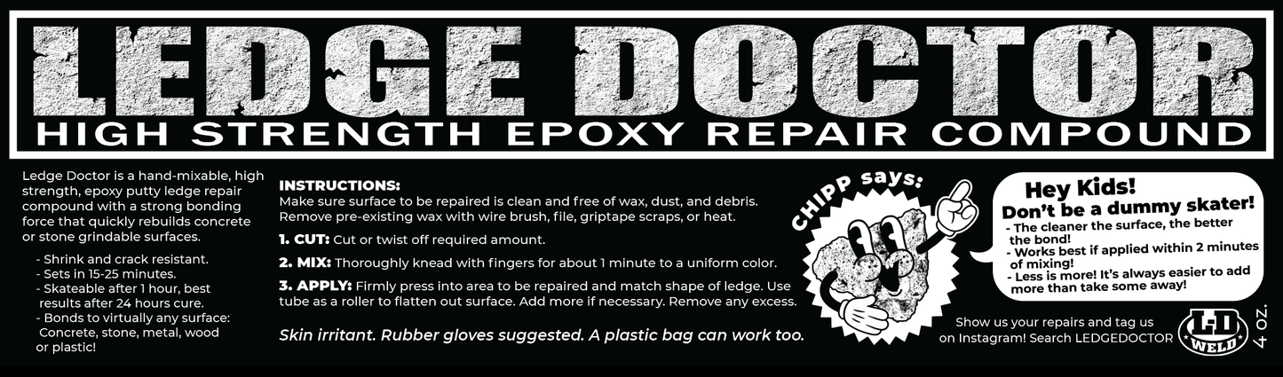 Ledge Doctor | High Strength Epoxy Ledge Repair Compound