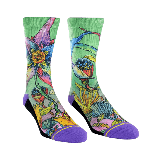Bad Otis Link Starflower Crew Socks (Medium)