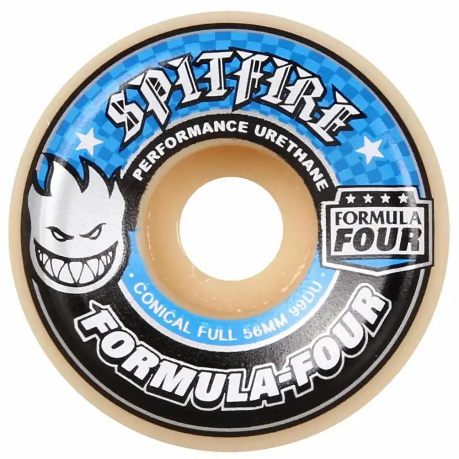 Spitfire | 52mm/99a Formula Four Conical Full Shape Wheels