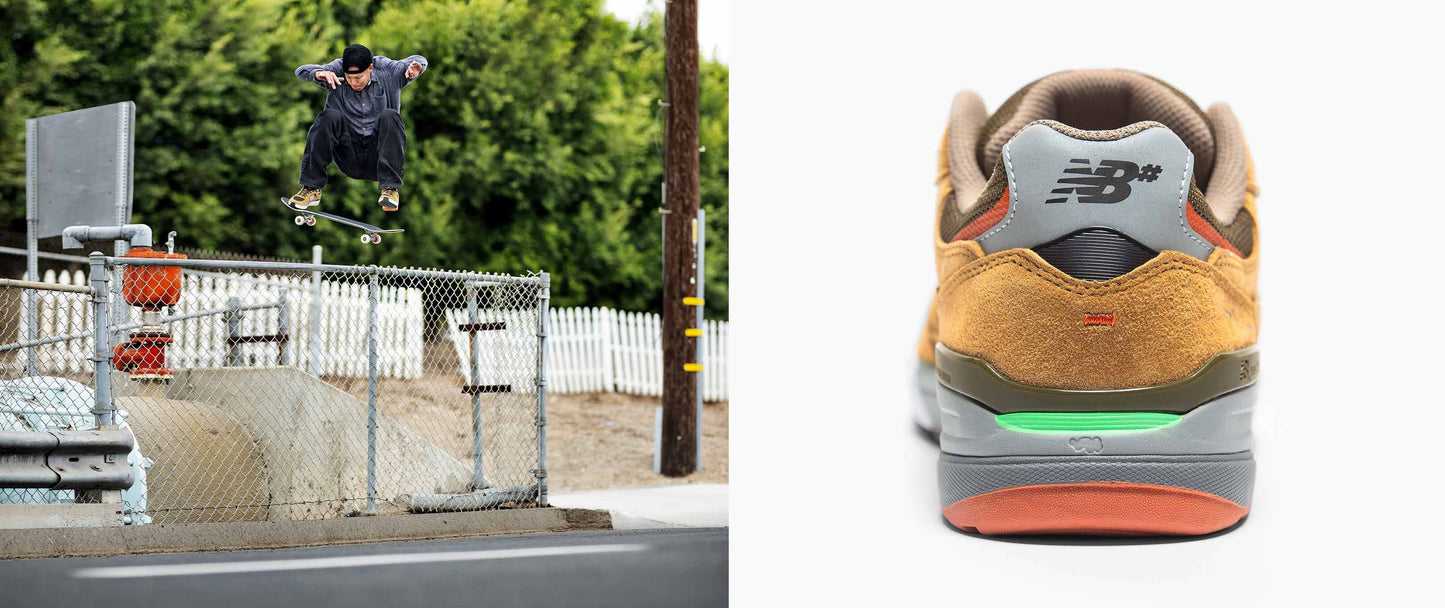 New Balance | Numeric Andrew Reynolds 933 - Dark Olive/Olive (Wide)